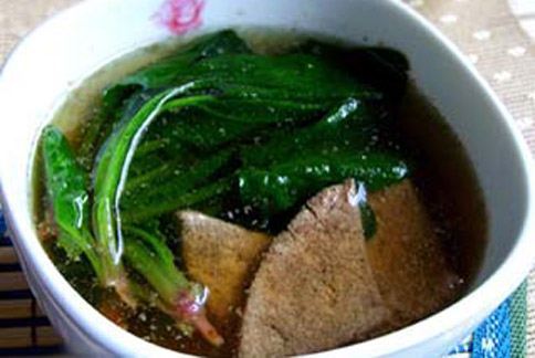 丹參豬肝湯 丹參豬肝湯