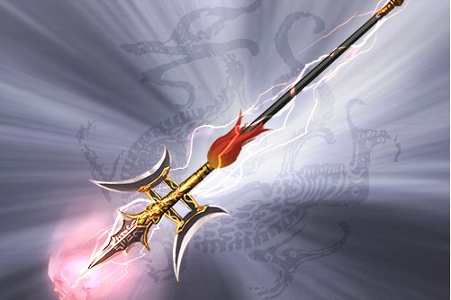 修羅煉獄戟(《三國殺》神武再世模式中的武器牌) 修羅煉獄戟(《三國殺》神武再世模式中的武器牌)