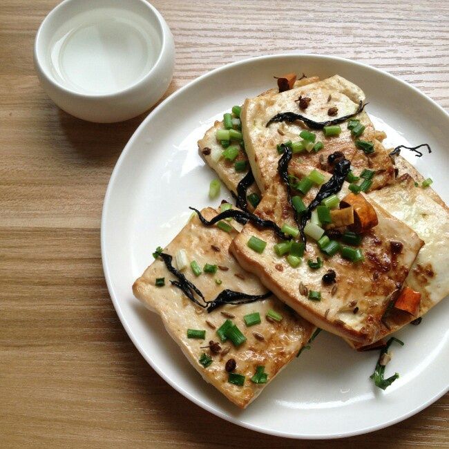 茶香烤豆腐 茶香烤豆腐