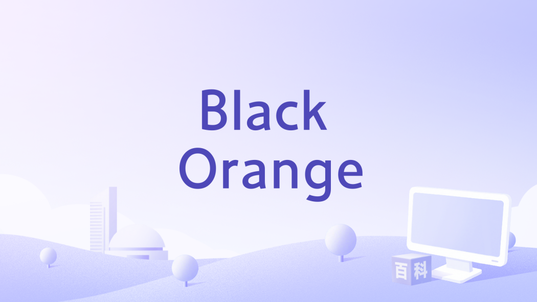Black Orange Black Orange