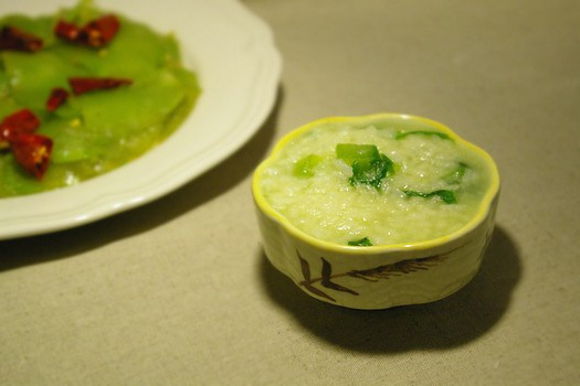 菜葉稀飯 菜葉稀飯