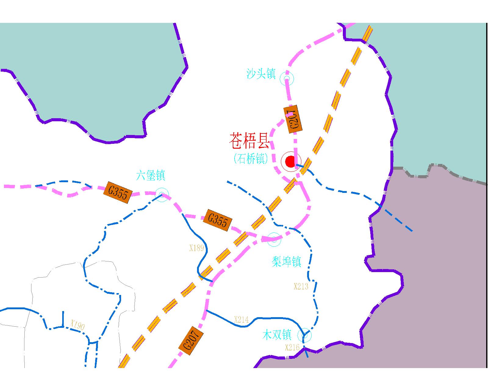 梧州市路網規劃