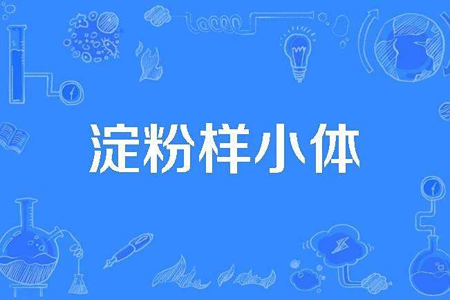 澱粉樣小體 澱粉樣小體