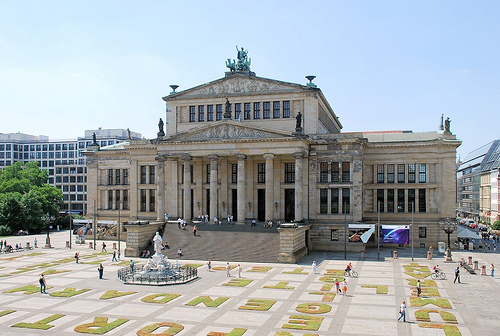 憲兵廣場旁的柏林音樂廳