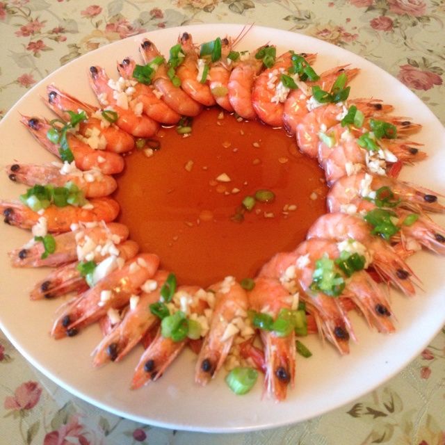 醬蔥大蝦 醬蔥大蝦