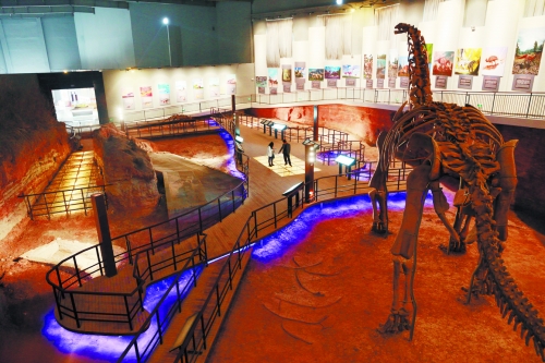 汝陽恐龍化石群地質公園
