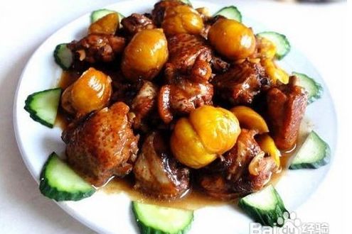 栗子鳳翼煲