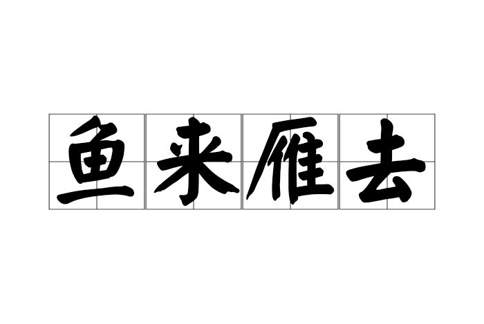 魚來雁去 魚來雁去