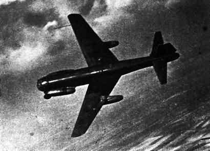 德國JU-287前掠翼重型轟炸機