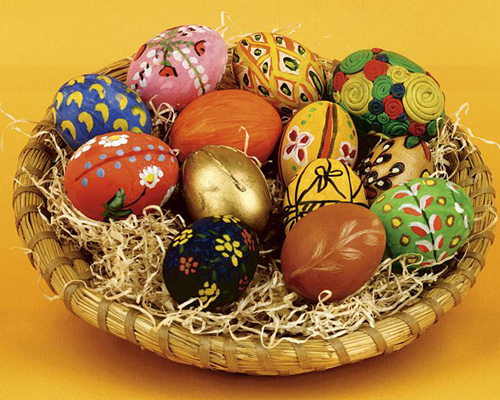 復活節彩蛋(為慶祝復活節食用的彩蛋)