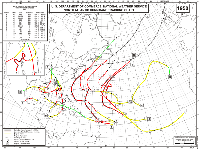 1950年大西洋颶風季