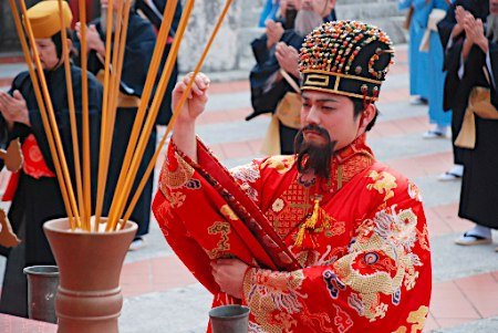 傳統的琉球王國迎新年儀式。