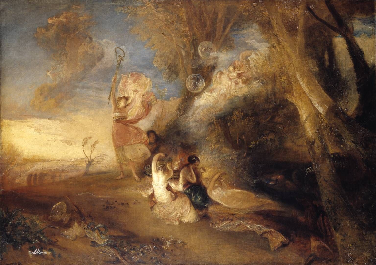 透納1828年受該歌劇的感染創作的油畫作品