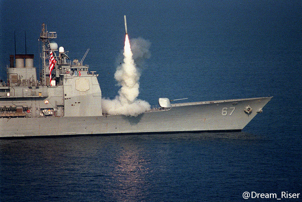 USS Shiloh (CG-67)發射戰斧
