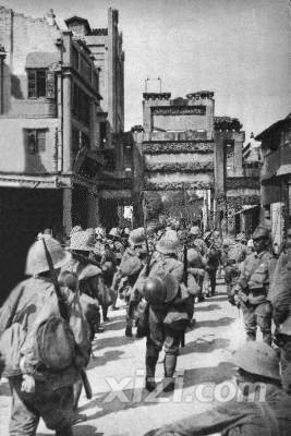 1938年10月15日日軍侵入廣東惠州城區