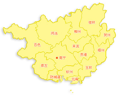 廣西地圖