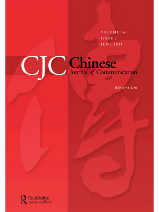Chinese Journal of Communication Chinese Journal of Communication