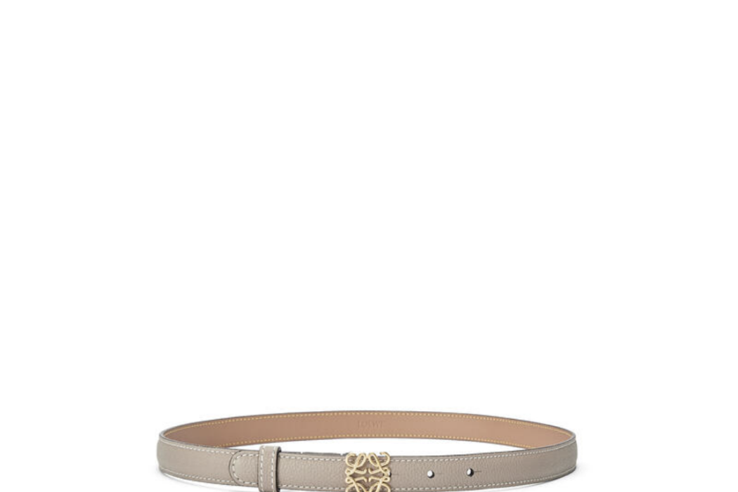 Anagram belt in grained calfskin Anagram belt in grained calfskin
