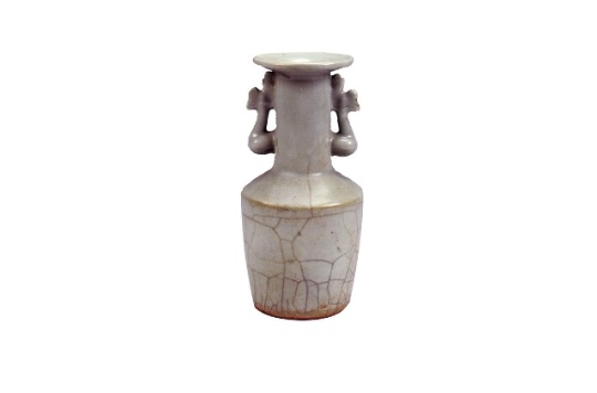 南宋龍泉窯青瓷鳳耳瓶(杭州博物館藏)