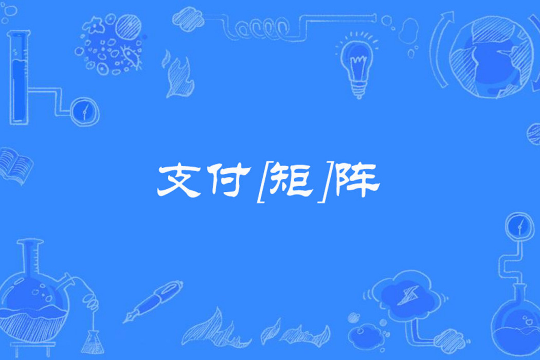 支付[矩]陣
