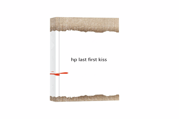 hp last first kiss hp last first kiss