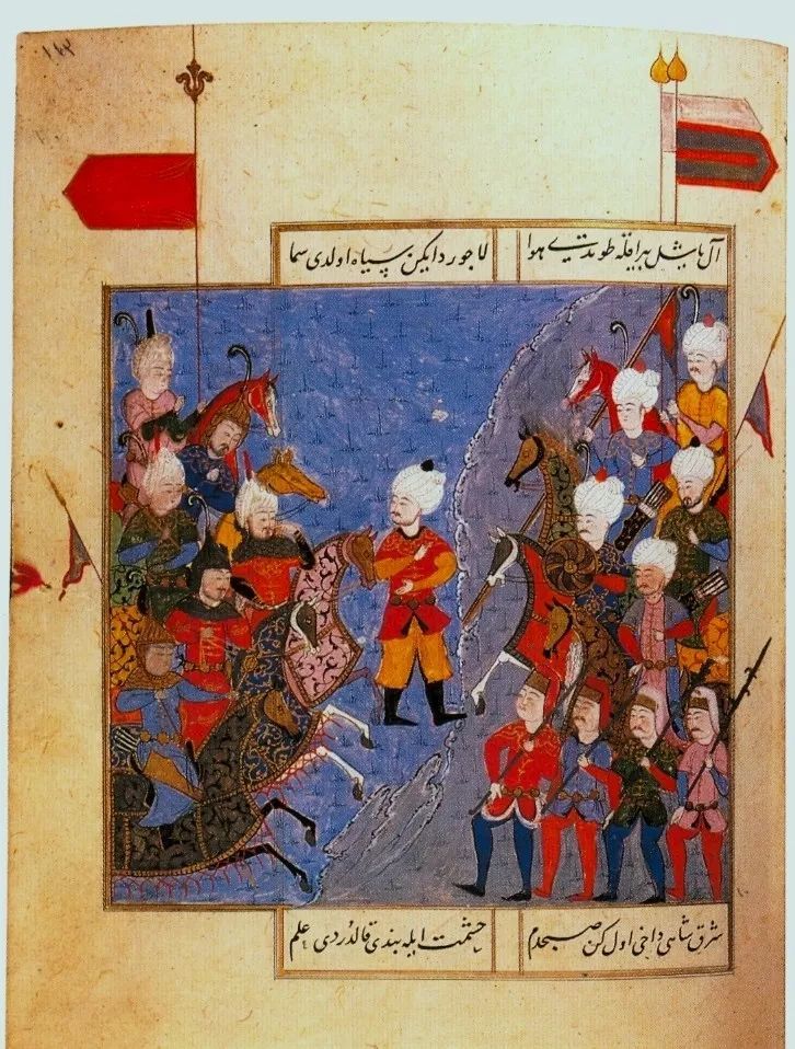 奧斯曼手抄本插圖 1514年的查爾迪蘭戰役