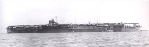 天城號航空母艦，攝於1944年剛完工時。