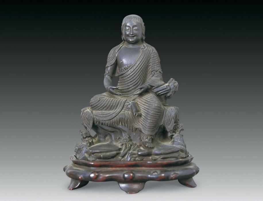 銅仙人坐像 銅仙人坐像