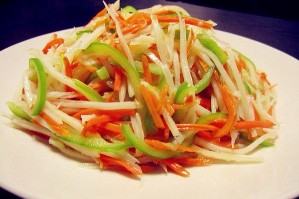 青椒三絲 青椒三絲
