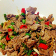 辣炒牛肉 辣炒牛肉