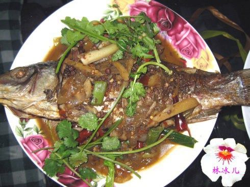 紅燒鹹鯉魚 紅燒鹹鯉魚