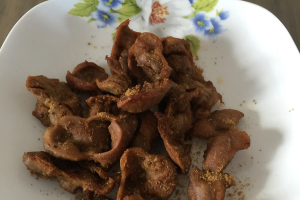 黑椒雞胗 黑椒雞胗