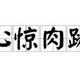 心驚肉跳(漢語成語) 心驚肉跳(漢語成語)