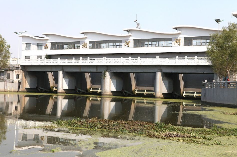 西潮河閘 西潮河閘