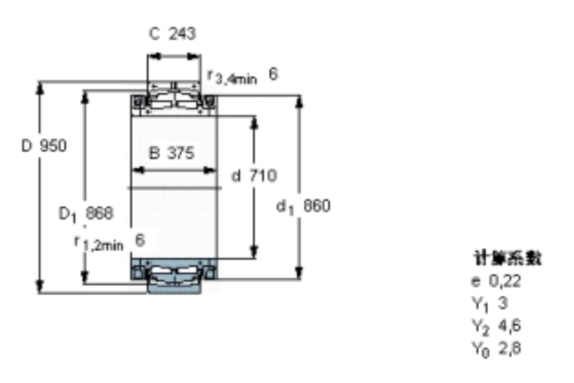 SKF BS2B243122軸承