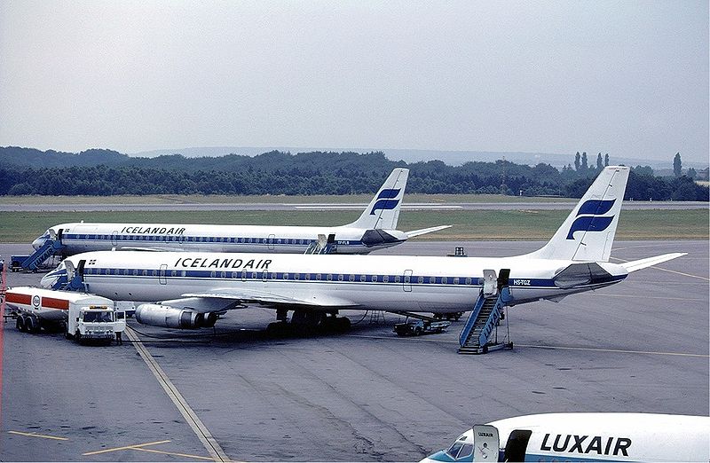 冰島航空重組後的DC-8客機