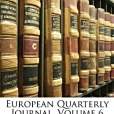 European Quarterly Journal, Volume 6 European Quarterly Journal, Volume 6