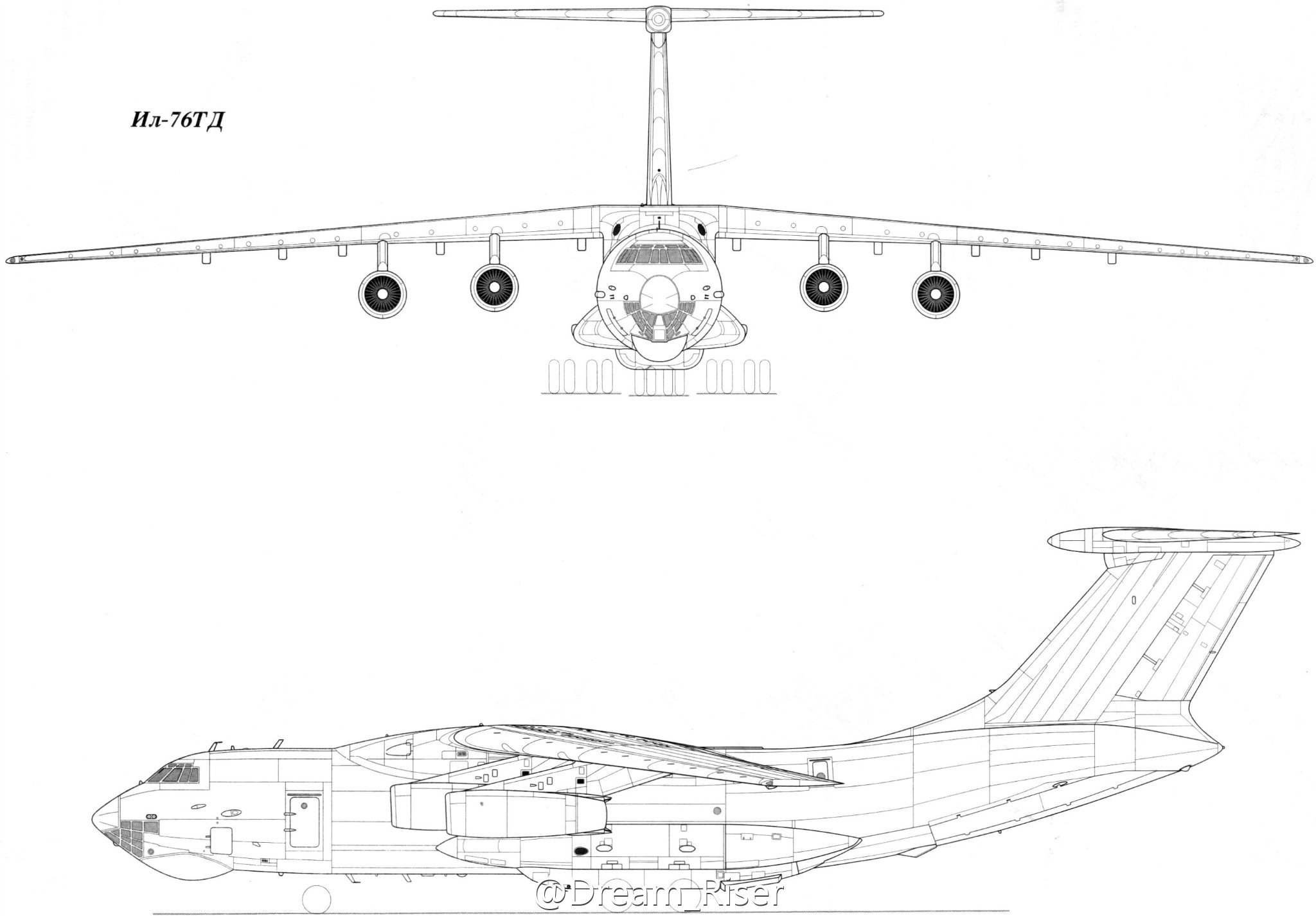 伊爾-76線圖