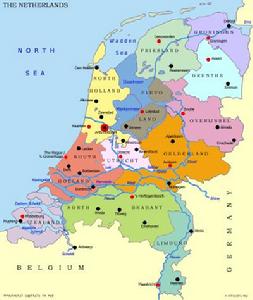 荷蘭地圖
