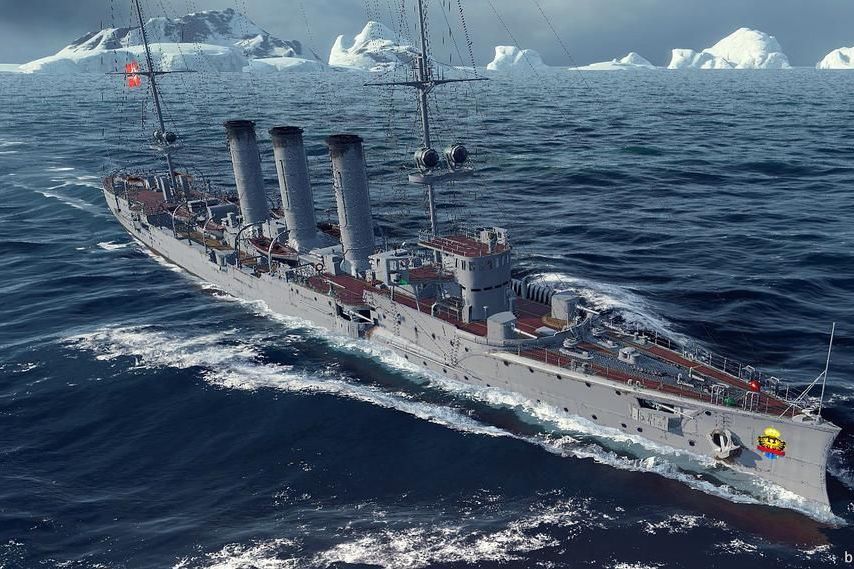 科爾貝格(遊戲《戰艦世界》中德系巡洋艦) 科爾貝格(遊戲《戰艦世界》中德系巡洋艦)