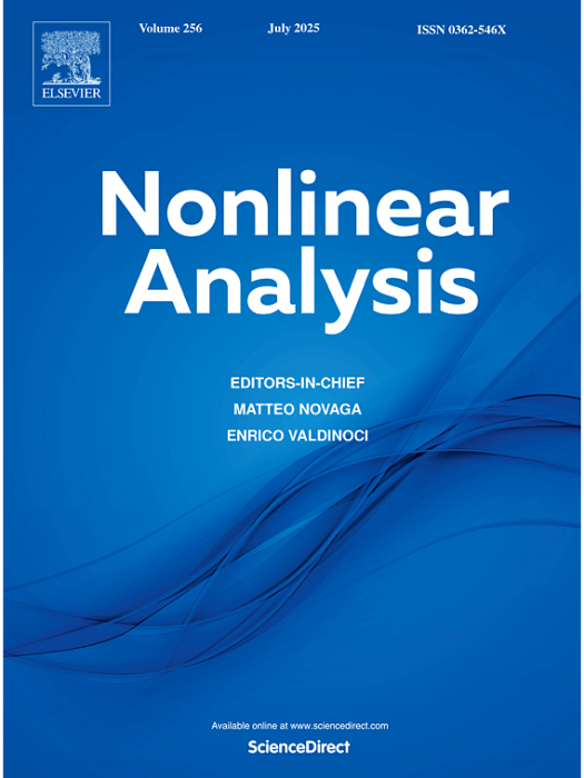 Nonlinear Analysis: Theory, Methods & Applications Nonlinear Analysis: Theory, Methods & Applications