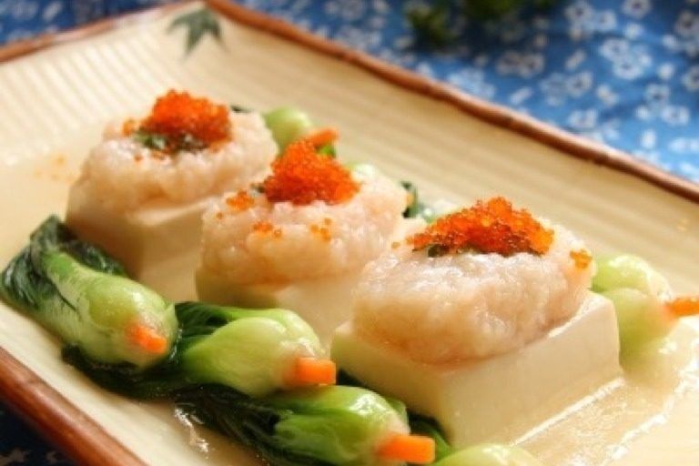 百花鑲豆腐 百花鑲豆腐