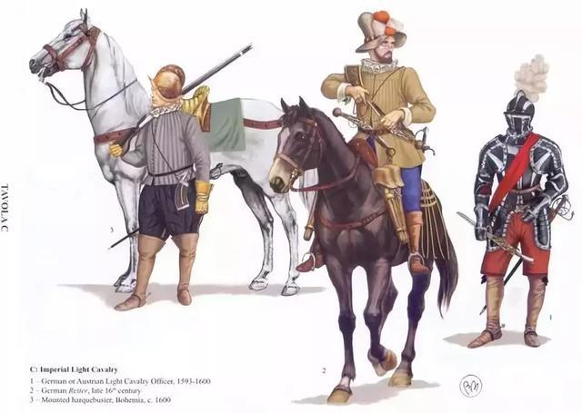 16世紀末的哈布斯堡帝國騎兵部隊