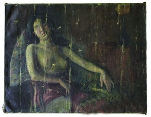 半裸女像 半裸女像