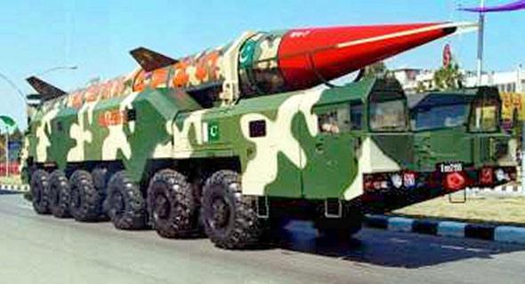 巴基斯坦試射哈塔夫-2型短程地對地飛彈