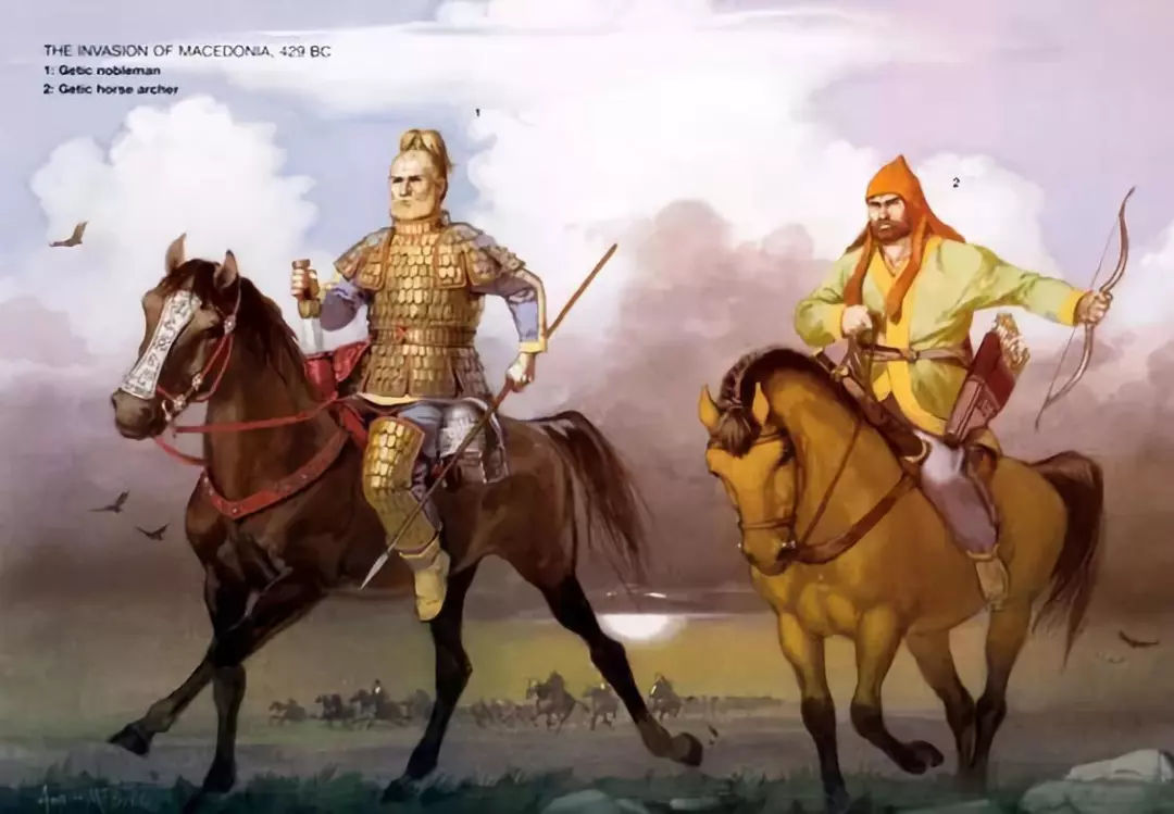 哥特人是當時日耳曼系中騎兵實力最強的