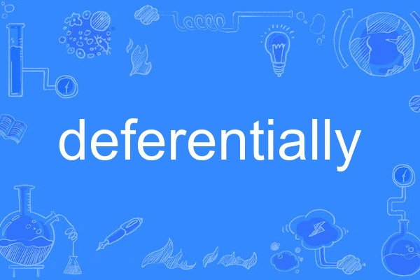 deferentially