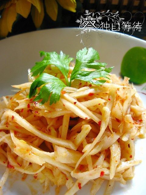 涼拌仔姜 涼拌仔姜