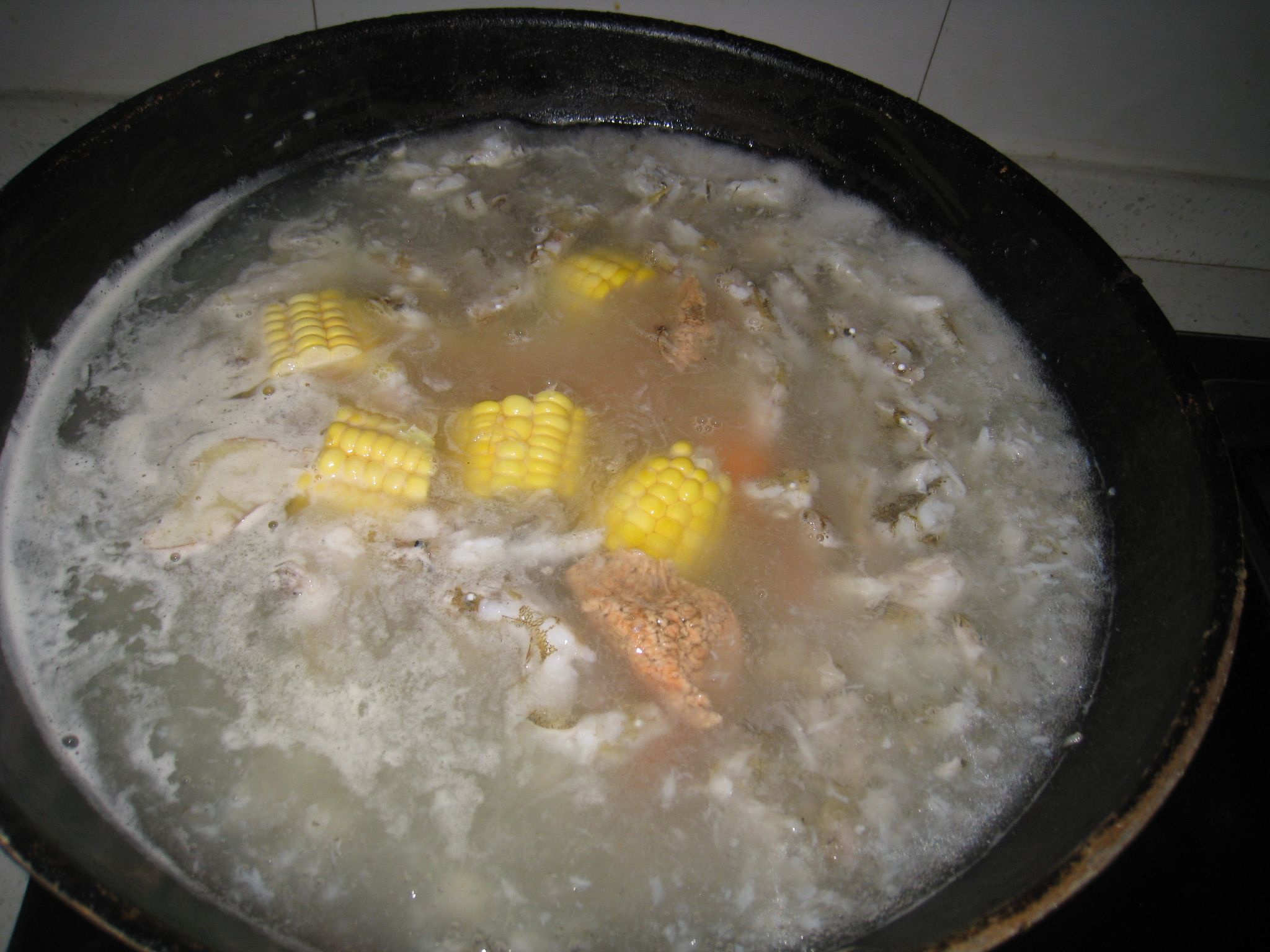 清甜筍殼魚湯