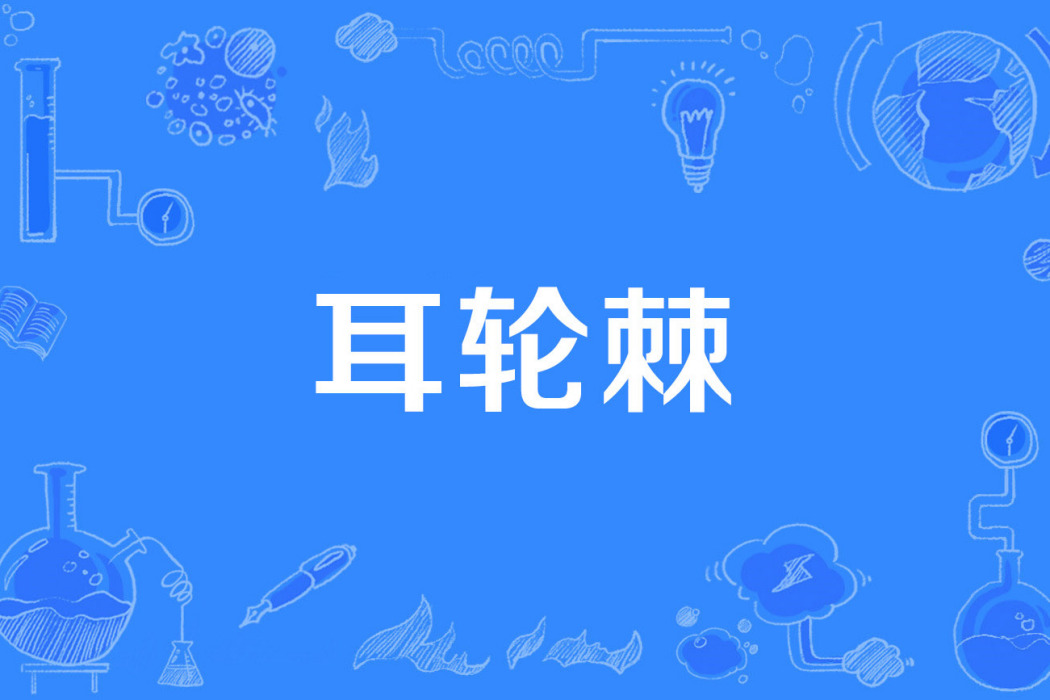 耳輪棘 耳輪棘
